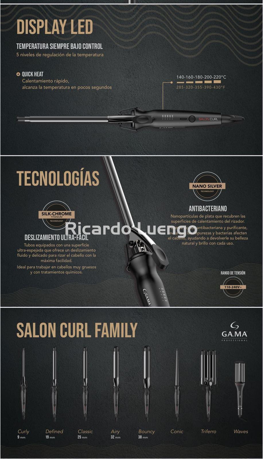 Curling Iron Silk Salón 19mm - Imagen 1
