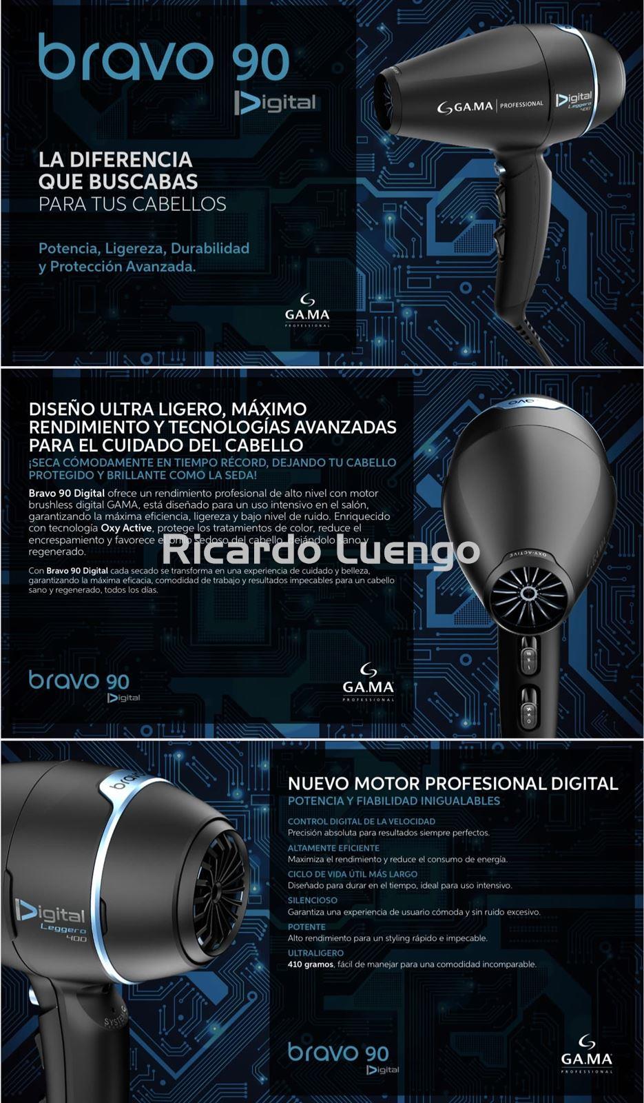 SECADOR DE CABELLO Hair Dryer Bravo 90 O DIG - Imagen 1