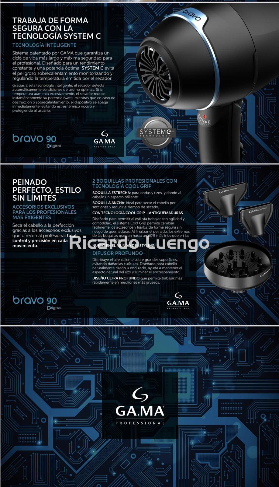 SECADOR DE CABELLO Hair Dryer Bravo 90 O DIG - Imagen 2