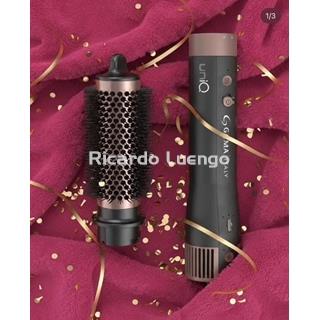 GA.MA Italy Professional, UNIQ VIBRANCE Multistyler 8 en 1, motor sin escobillas de 100 000 rpm, tecnología Coanda y turmalina, cepillos, difusor y rizadores incluidos, golpe de aire frío - Imagen 2
