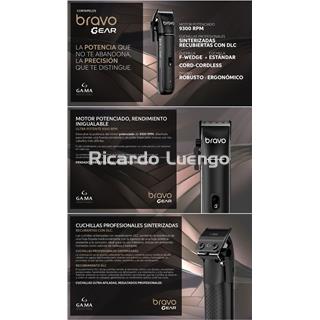 Máquina corta cabello CLIPPER BRAVO GEAR CORD-CORDLESS - Imagen 1