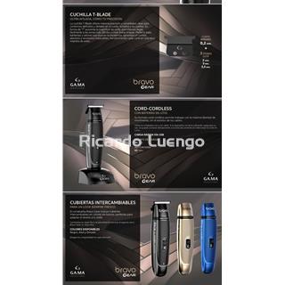 Recortadora de patillas TRIMMER BRAVO GEAR BOOSTER CC - Imagen 2
